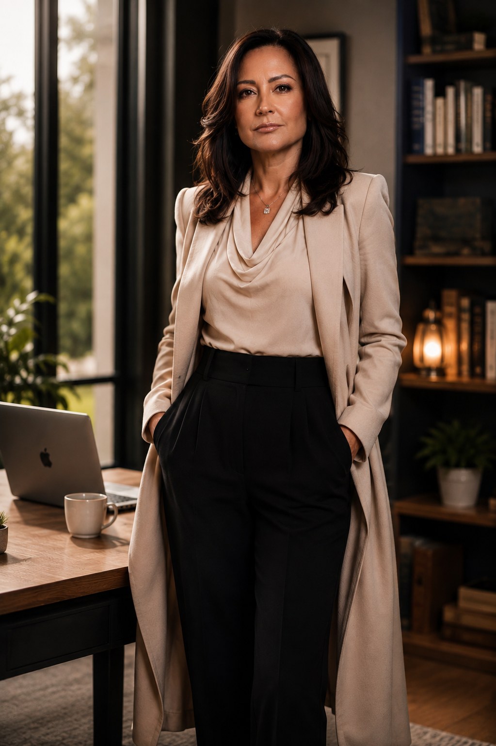 Alexia Stafrace, executive coach, in her office
